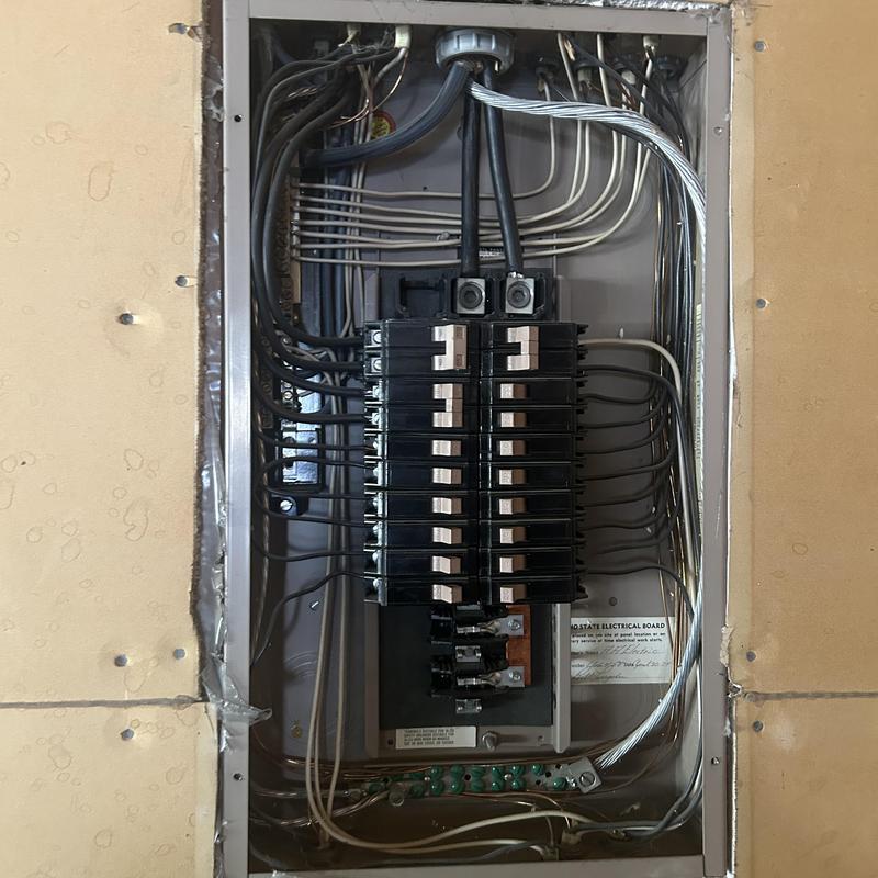 Electrical panel for Tesla charger installation estimate