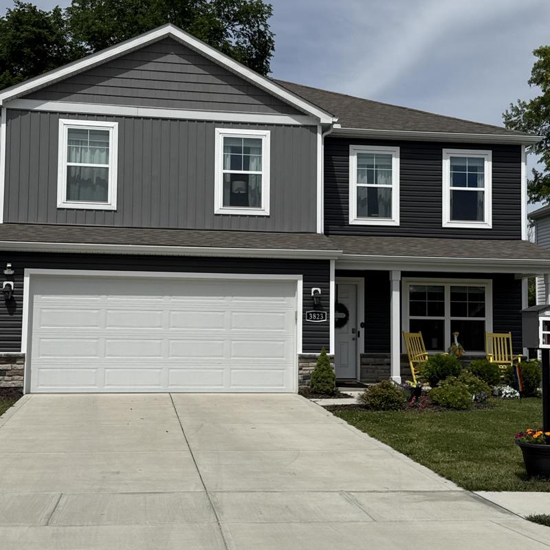Roof shingles hail and wind damage inspection in Grove City Roof shingles hail and wind damage inspection in Grove City