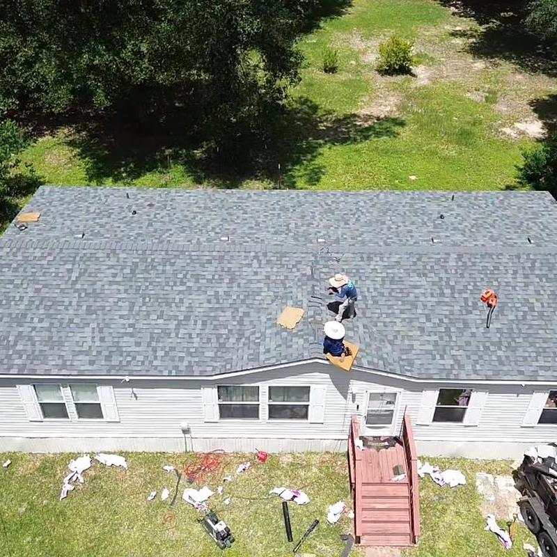 Asphalt shingle roof replacement in Dayton, TX