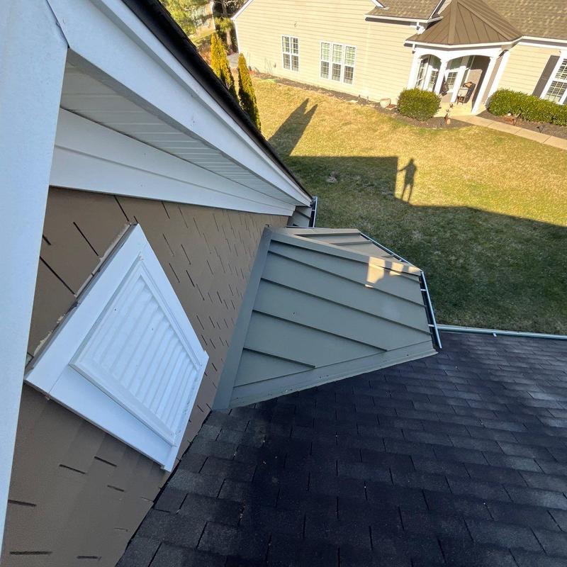 Roof shingles and metal flashing inspection in Mt. Juliet
