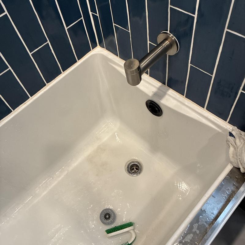 Shower drain and basin drain plumbing system