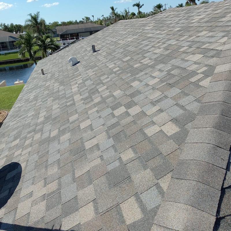 Owens Corning architectural shingle roof in Cape Coral Owens Corning architectural shingle roof in Cape Coral