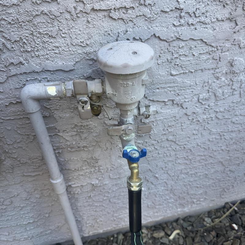 Pressure vacuum breaker with hose bib in Goodyear, AZ