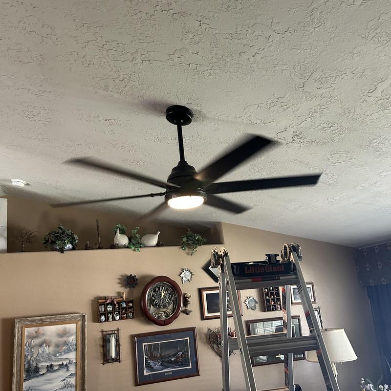 Ceiling fan replacement with new light fixture Ceiling fan replacement with new light fixture