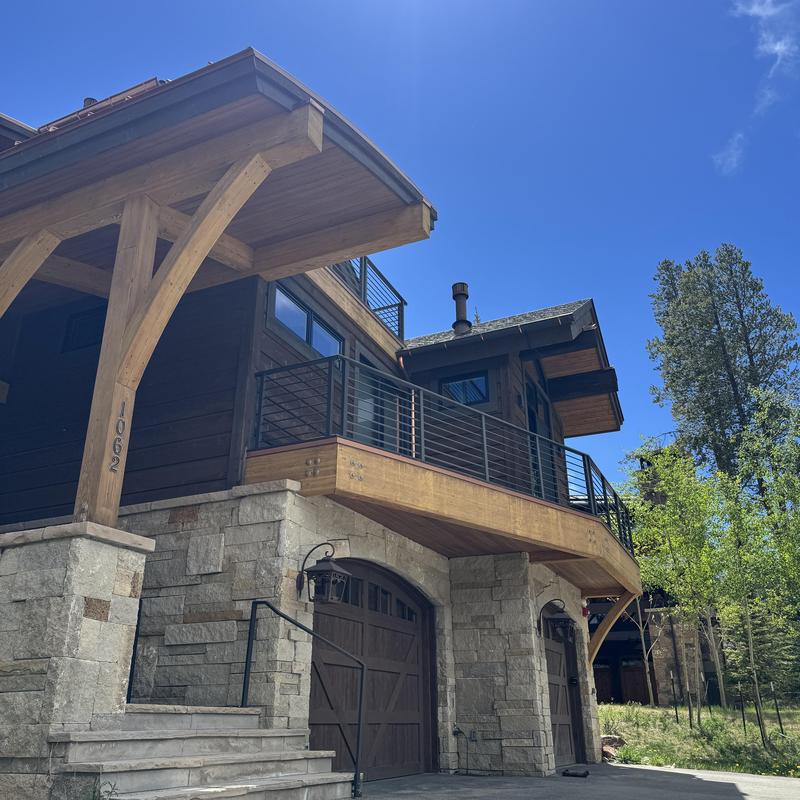 Heat tape system estimate on wood and stone house exterior Heat tape system estimate on wood and stone house exterior