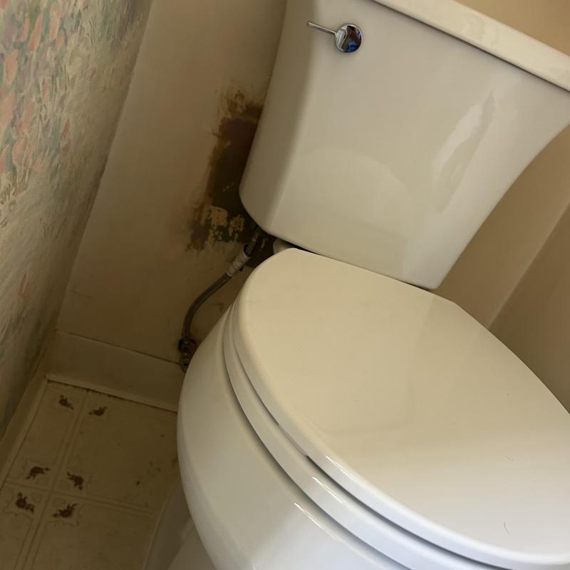 Toilet installation with customer-supplied new toilet Toilet installation with customer-supplied new toilet