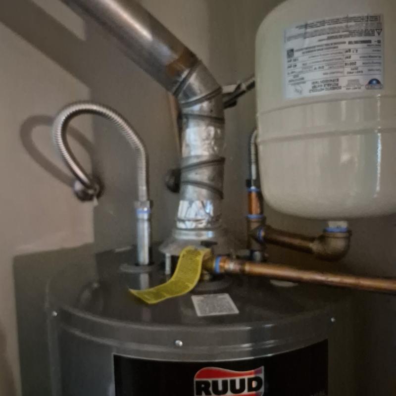 50 Gallon Gas Water Heater with Expansion Tank