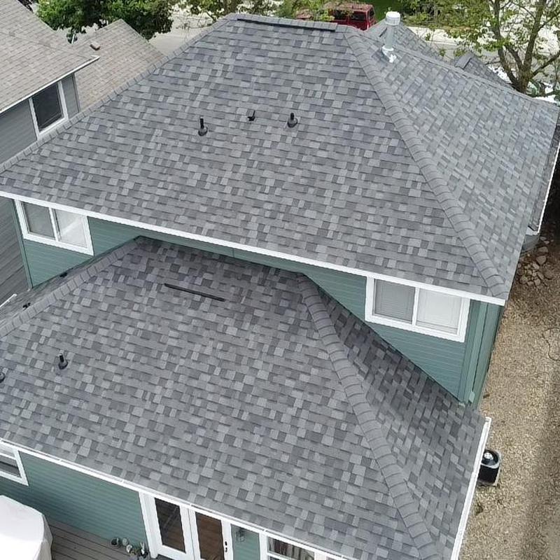 Owens Corning Duration shingle roof in Williamsburg gray Owens Corning Duration shingle roof in Williamsburg gray