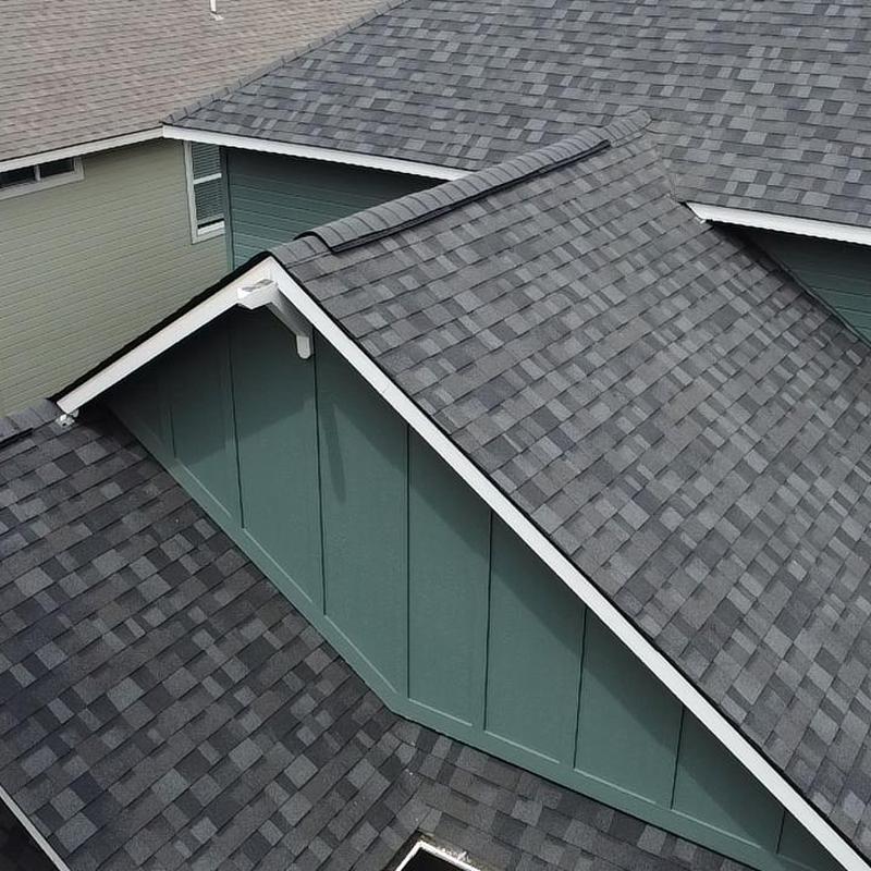 Owens Corning Duration shingle roof in Williamsburg gray Owens Corning Duration shingle roof in Williamsburg gray