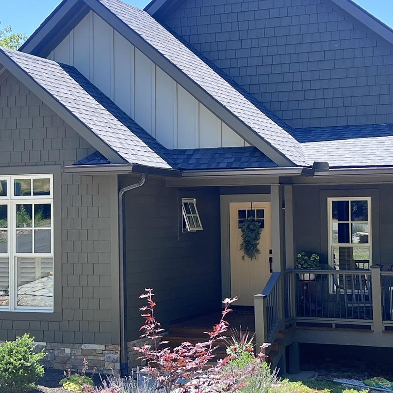 CertainTeed Integrity Roof System with ridge vent installed