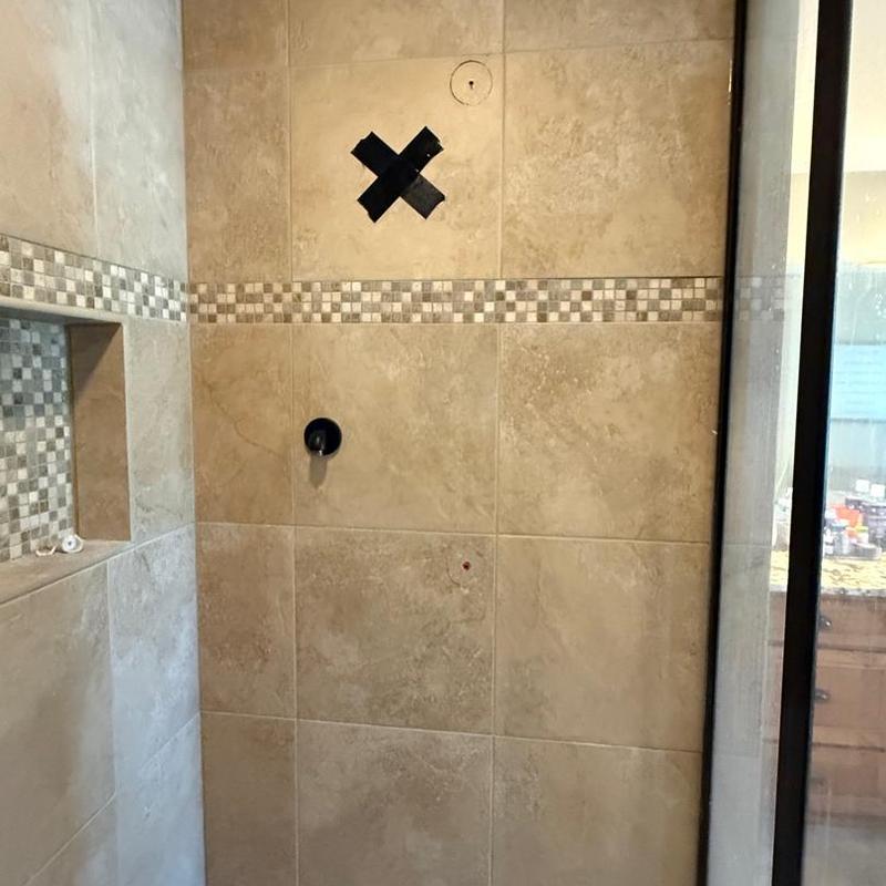Kohler Anthem digital shower tile wall removal