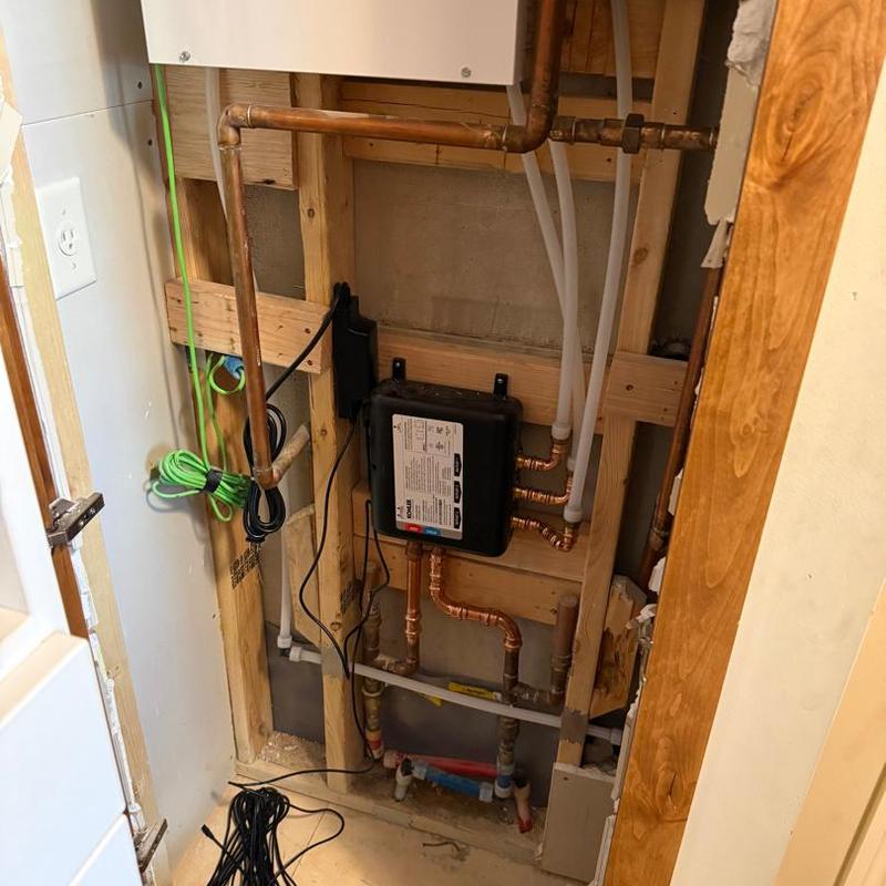 Kohler Anthem digital shower plumbing and control panel