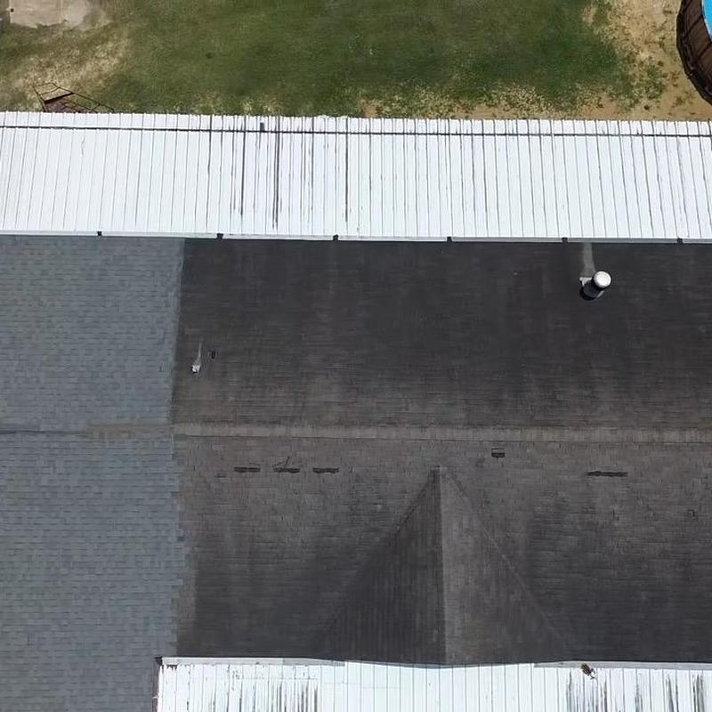 Onyx Black Owens Corning Duration roof installation progress