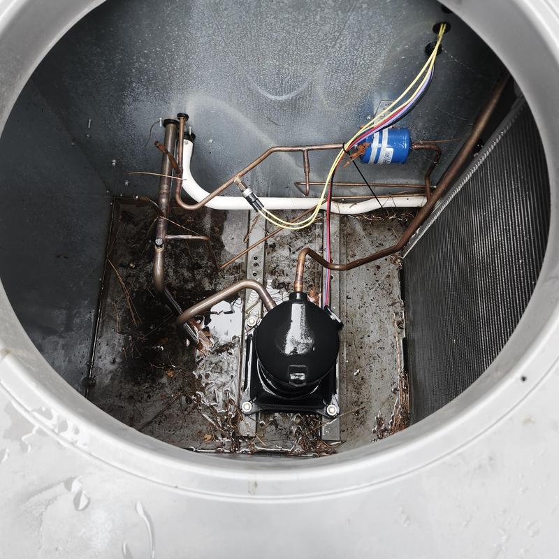 Dual capacitor in package unit with wiring and components Dual capacitor in package unit with wiring and components