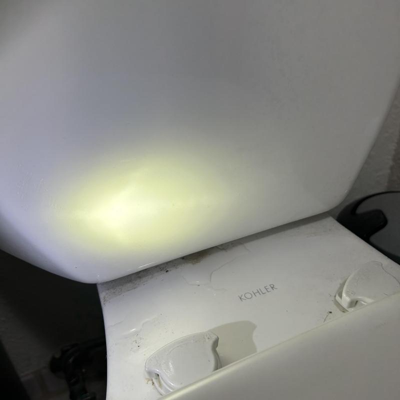 Tank-to-bowl gasket on Kohler toilet repair