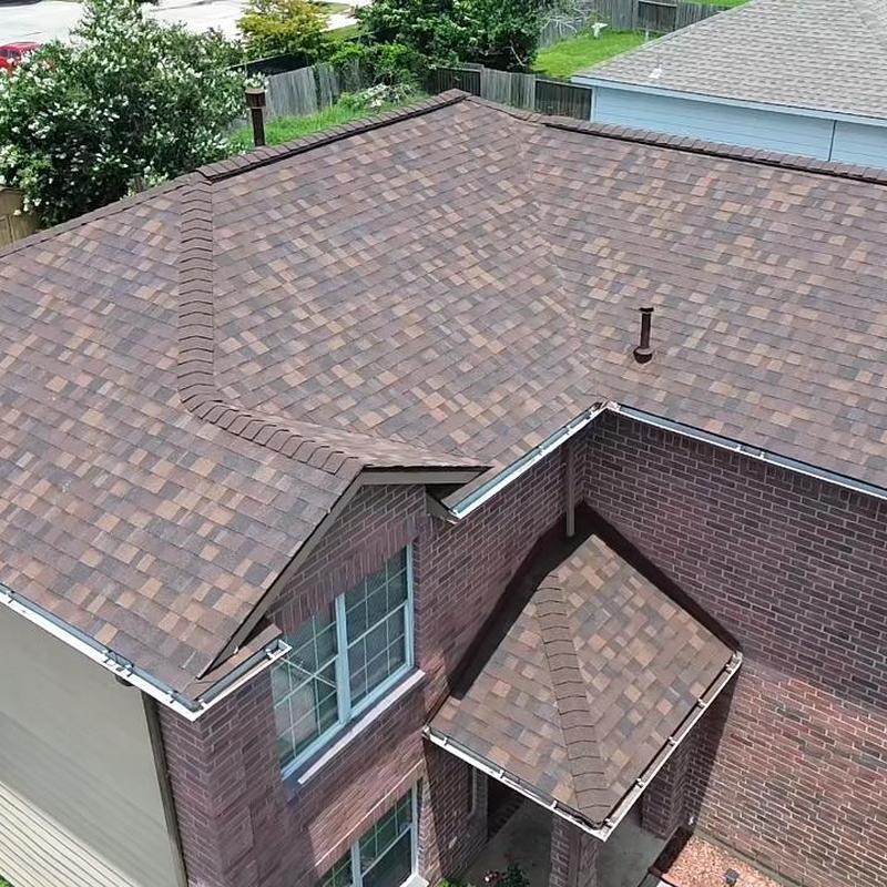 Owens Corning Brownwood Duration shingle roof installation