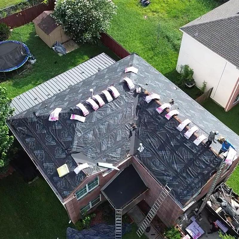 Owens Corning Brownwood Duration shingle installation
