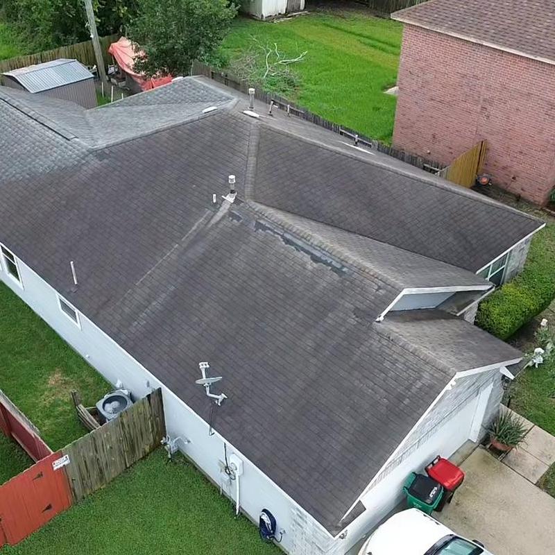 Asphalt shingle roof inspection in Hunters Rodge subdivision