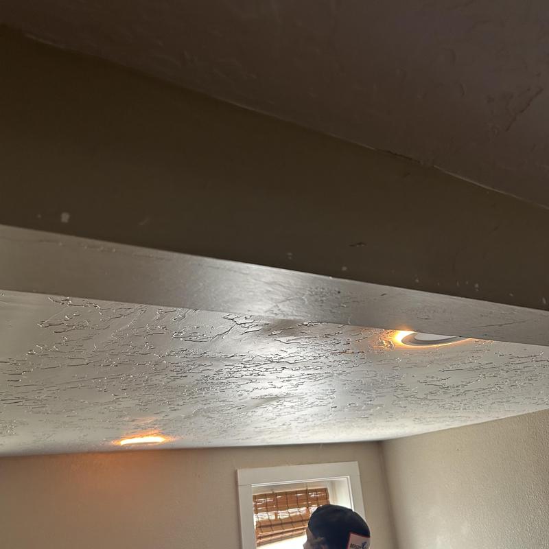 Nightlight flush mounted fixtures installed in basement ceiling Nightlight flush mounted fixtures installed in basement ceiling