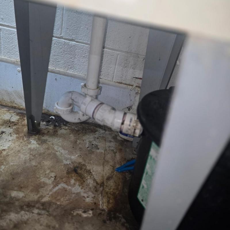 Bucket pump gasket and PVC piping installation