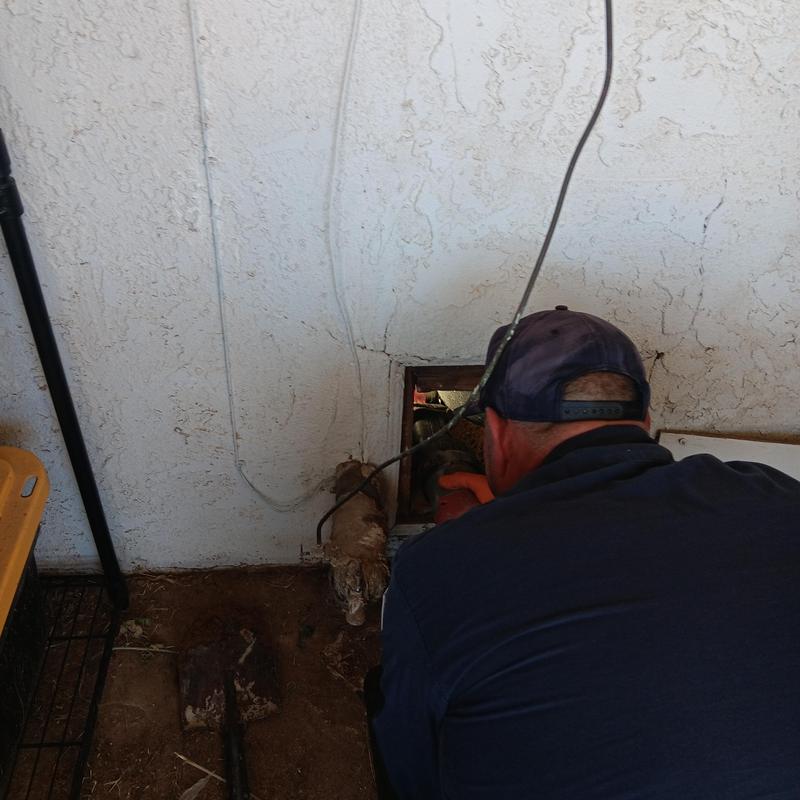 Bathtub waste and overflow pipe under slab repair