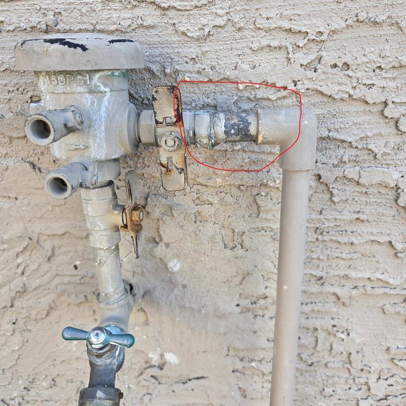 12 Inch Pressure Vacuum Breaker and Hose Bib Assembly