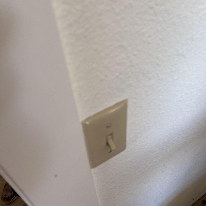 Light switch replacement on interior wall Light switch replacement on interior wall