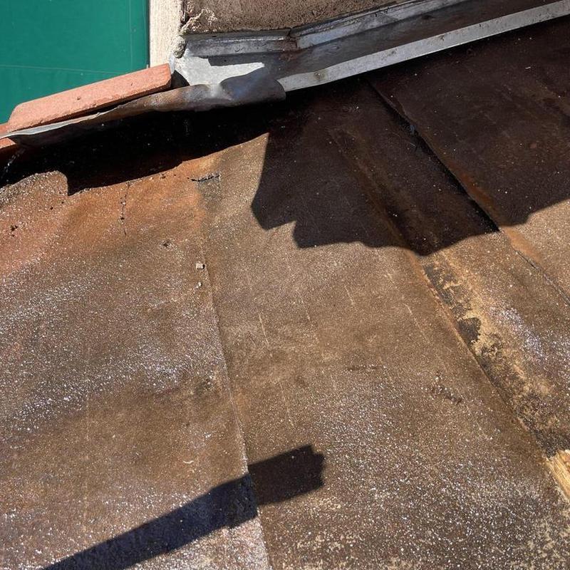 Tile roof underlayment near flashing in Sonora, CA Tile roof underlayment near flashing in Sonora, CA