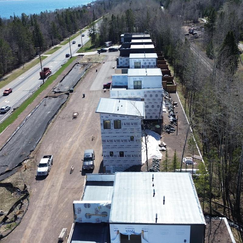 GenFlex EPDM roofing systems with polyiso tapering