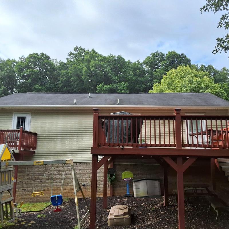Asphalt shingle roof inspection on 20+ year old home
