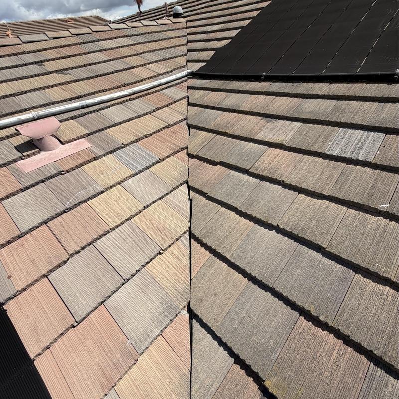 Tile roof valley inspection and maintenance in Fullerton