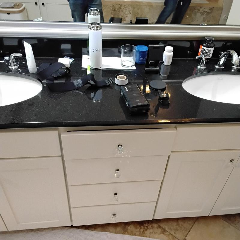 Master bathroom drain cleared with inspection camera