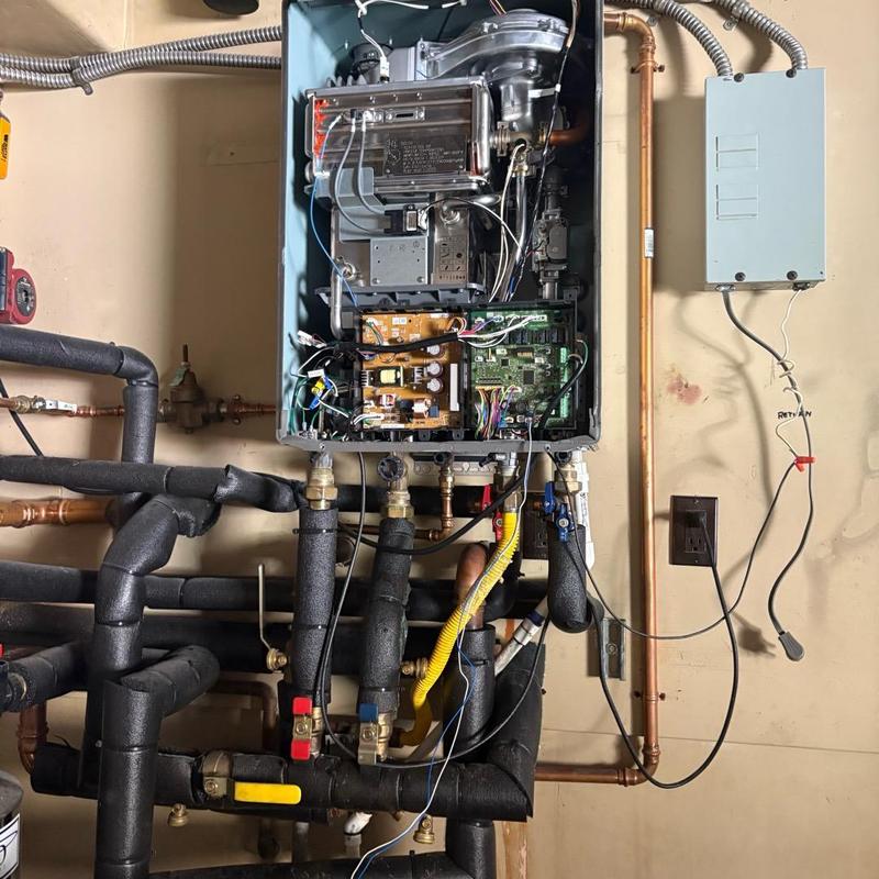 Noritz tankless water heater internal rebuild