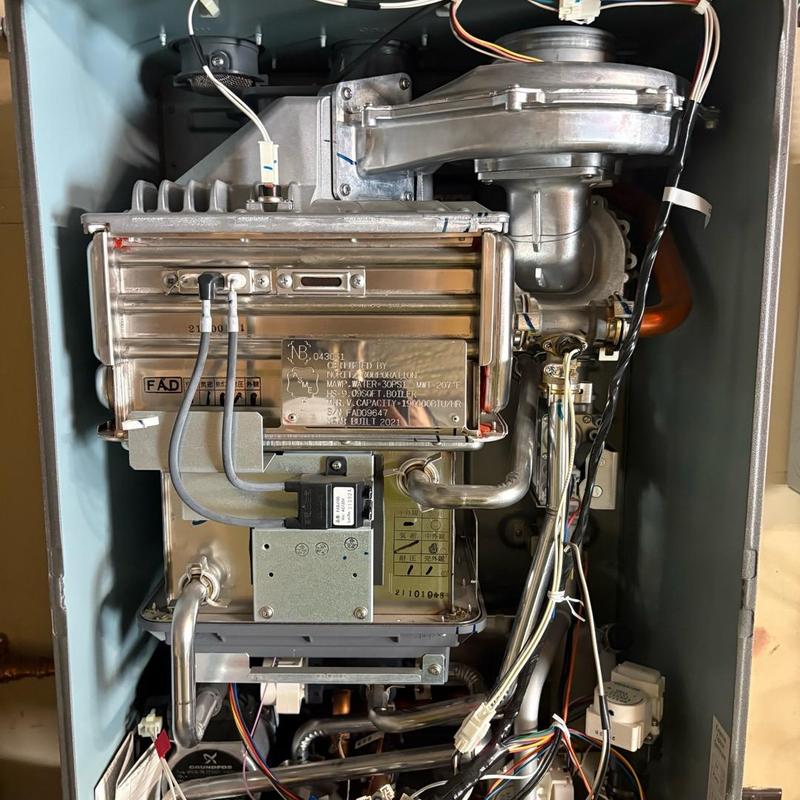 Noritz combination boiler internal rebuild components