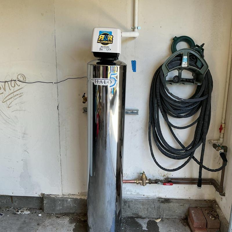 Halo 5 whole house water filtration system installation