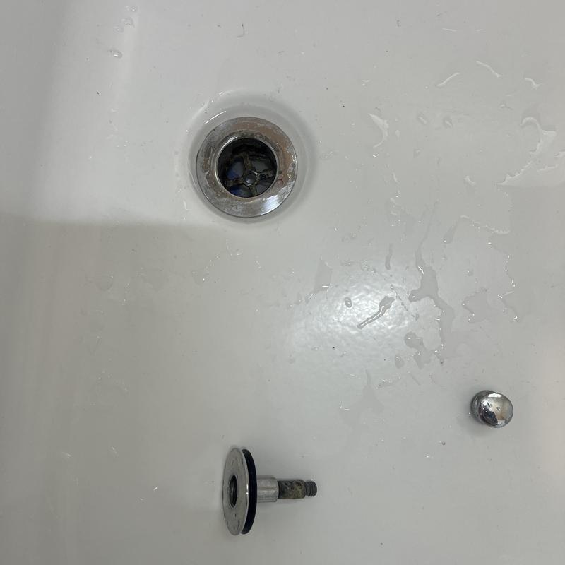 Bathtub drain and trip-lever assembly removal