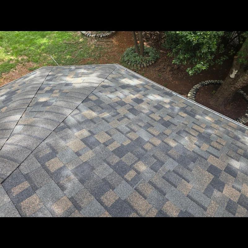 Owens Corning Duration shingle roof installation peppercorn