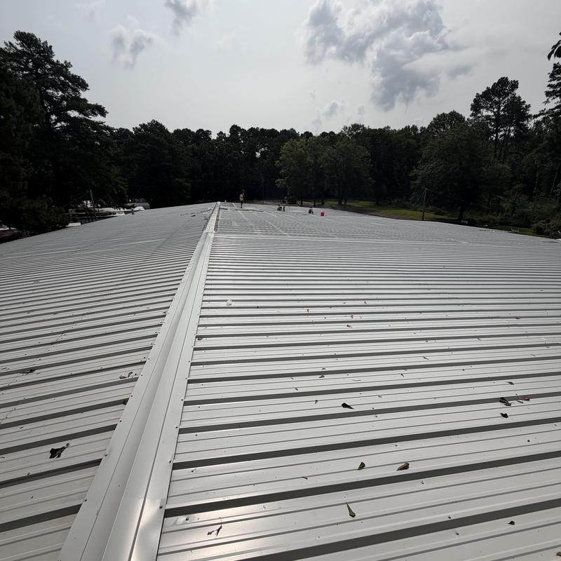 Metal roof chemical cleaning in Pearl, Mississippi