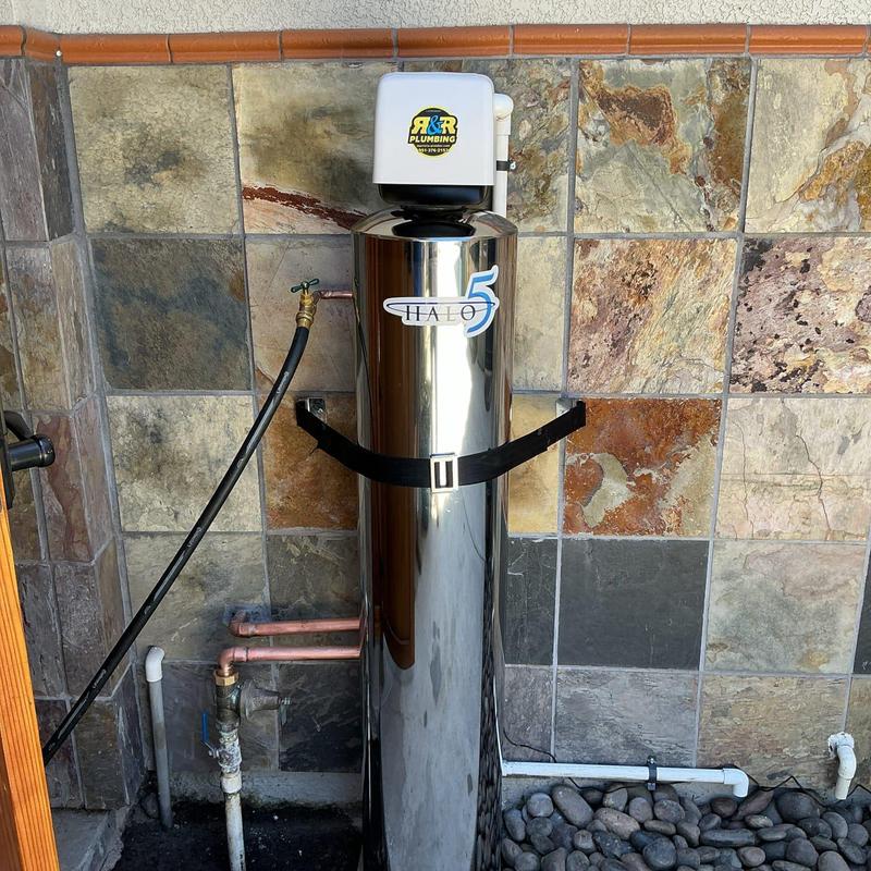Halo 5 whole-house water filtration system installation