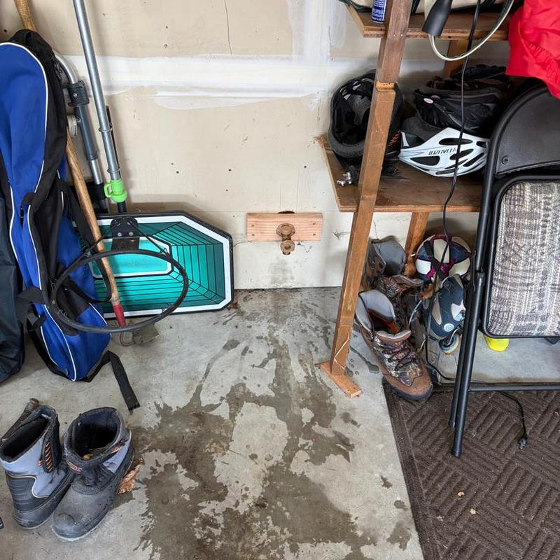 Frost free spigot replacement in garage wall