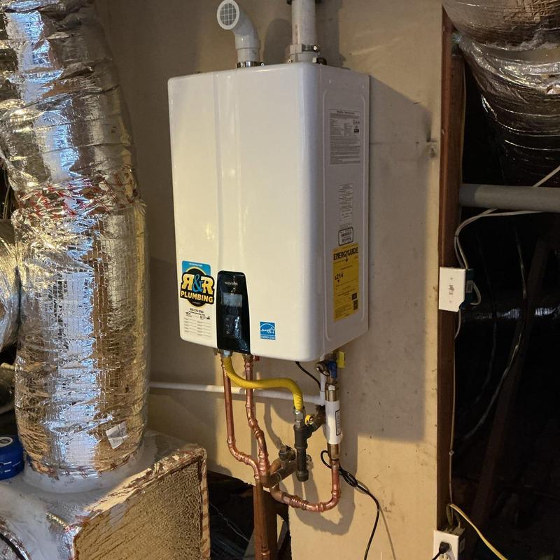 Navien NPE 240S2 tankless water heater installation