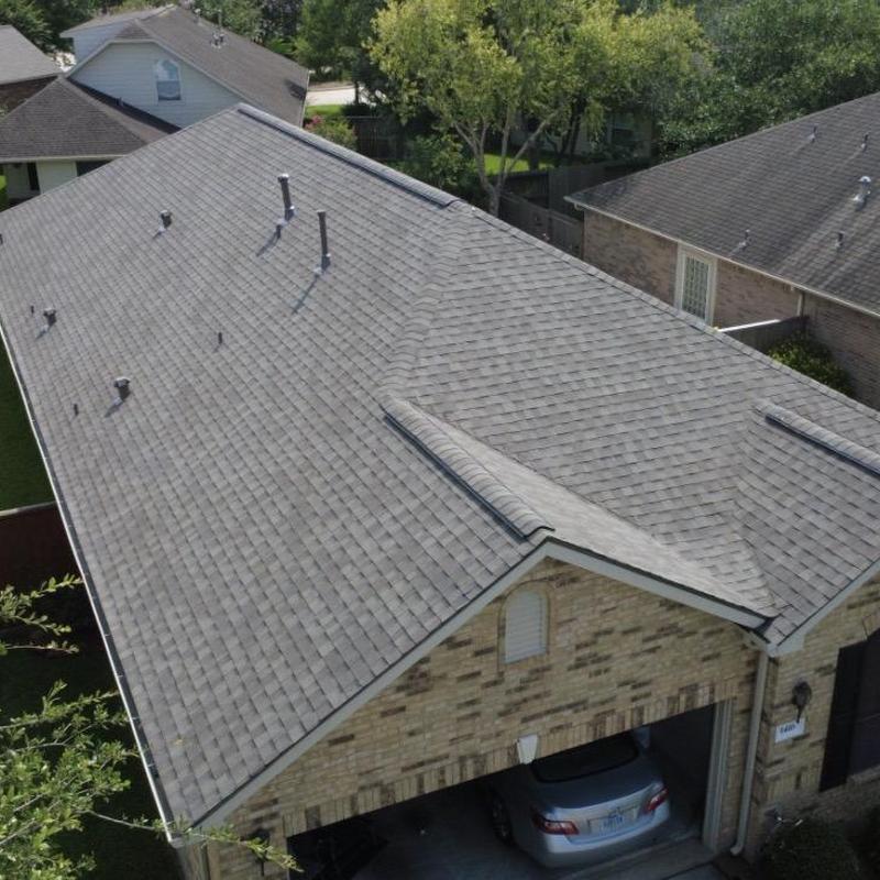 CertainTeed ClimateFlex shingle roof installation in Pearland TX
