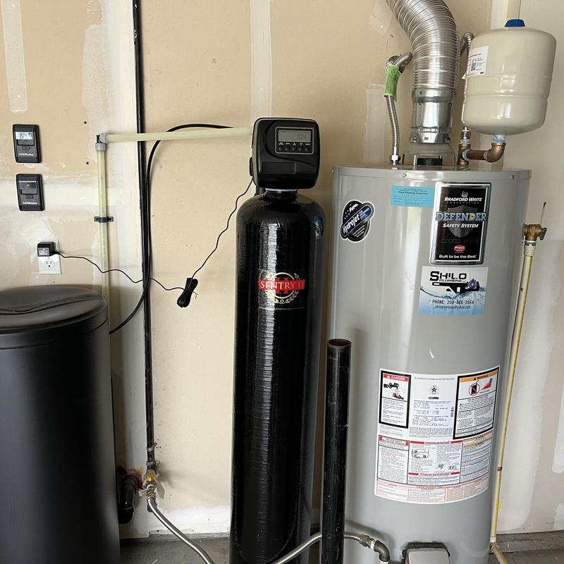 48,000 Grain Water Softener with Control Valve Installed