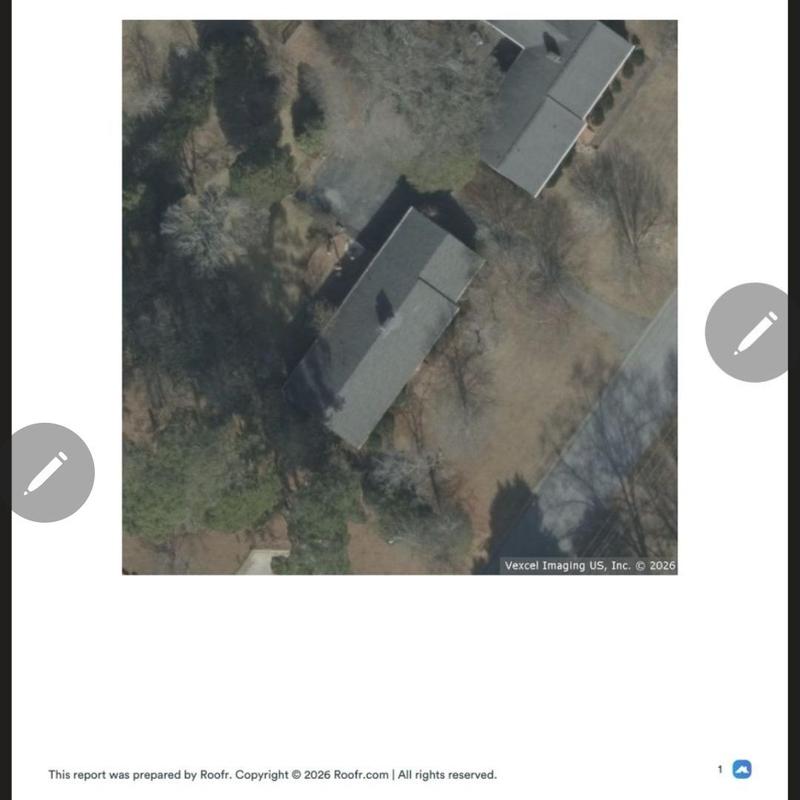 Owens Corning architectural shingle roof aerial view
