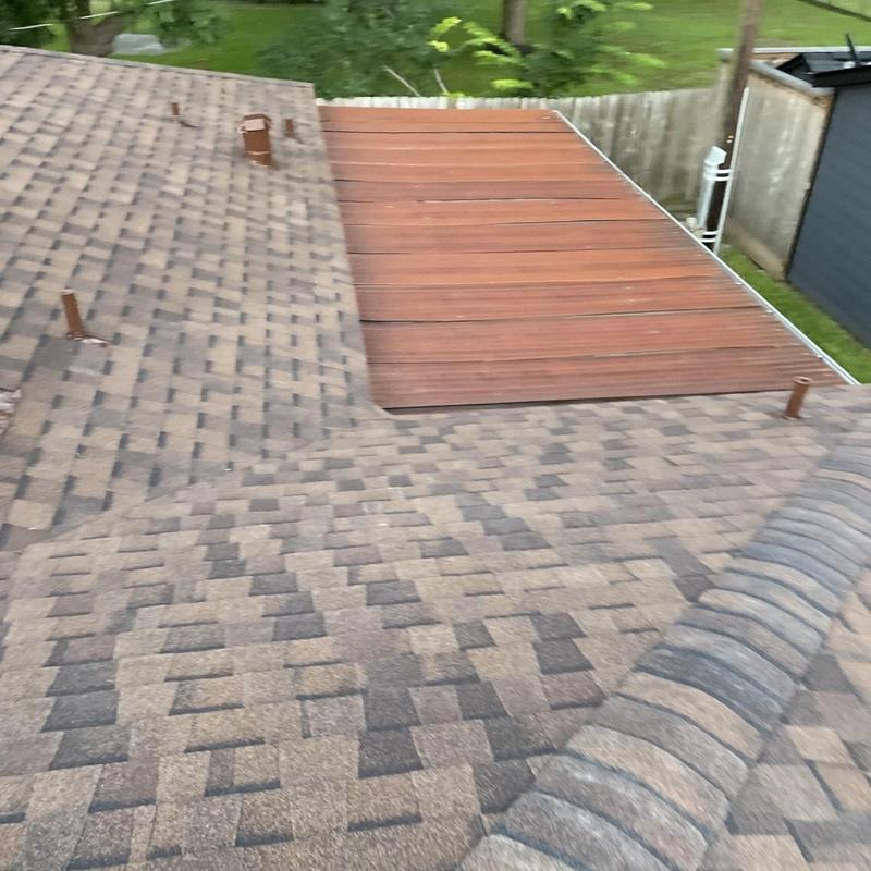CertainTeed ClimateFlex shingles roof with deck panels