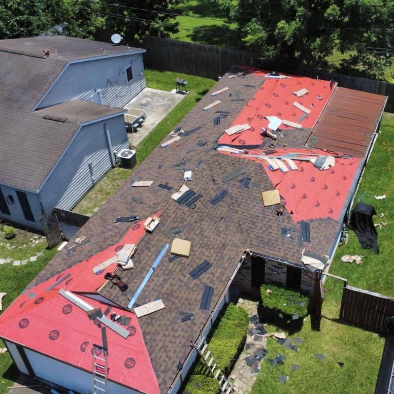 CertainTeed ClimateFlex shingle roof installation with ridge vent