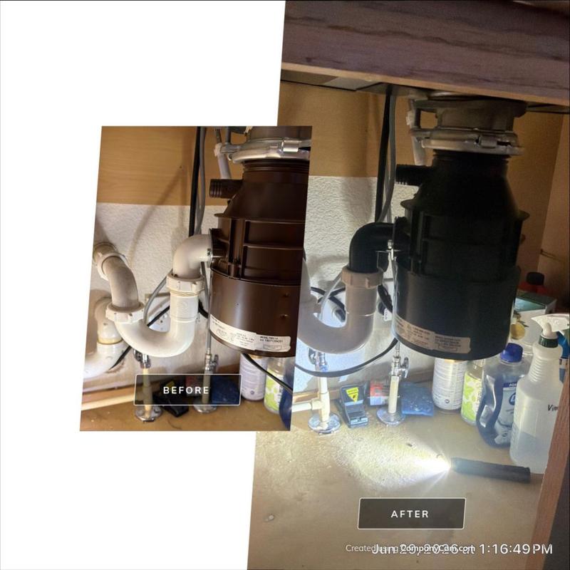 Garbage disposal system replacement under sink Garbage disposal system replacement under sink