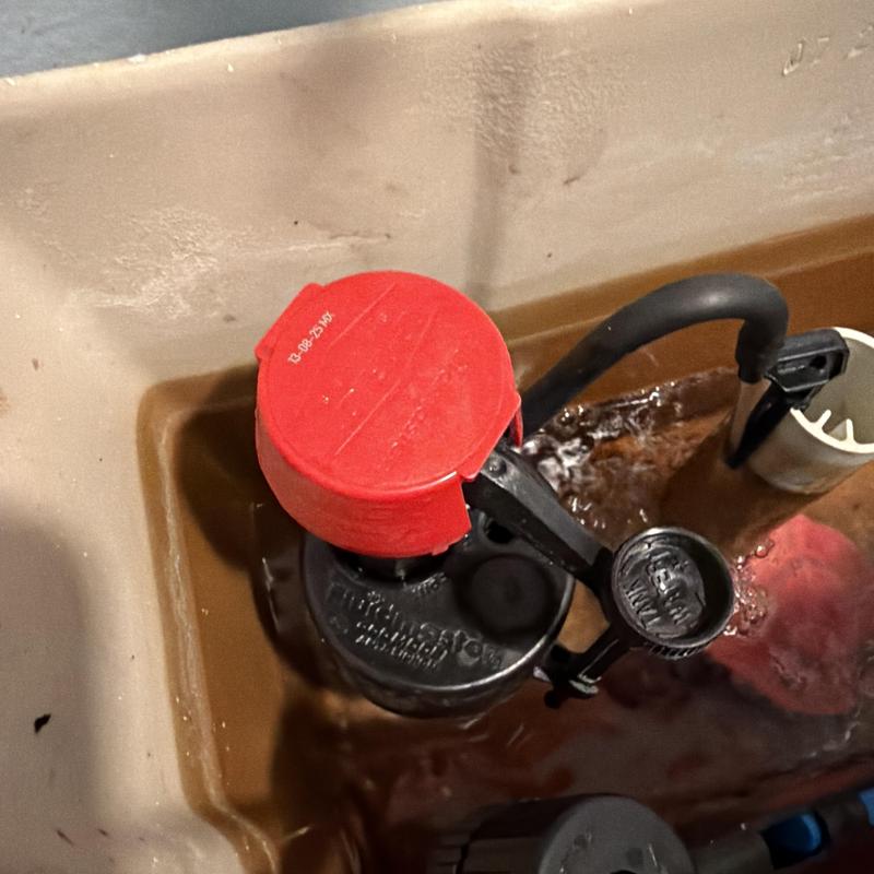 Toilet fill valve installation inside tank Toilet fill valve installation inside tank