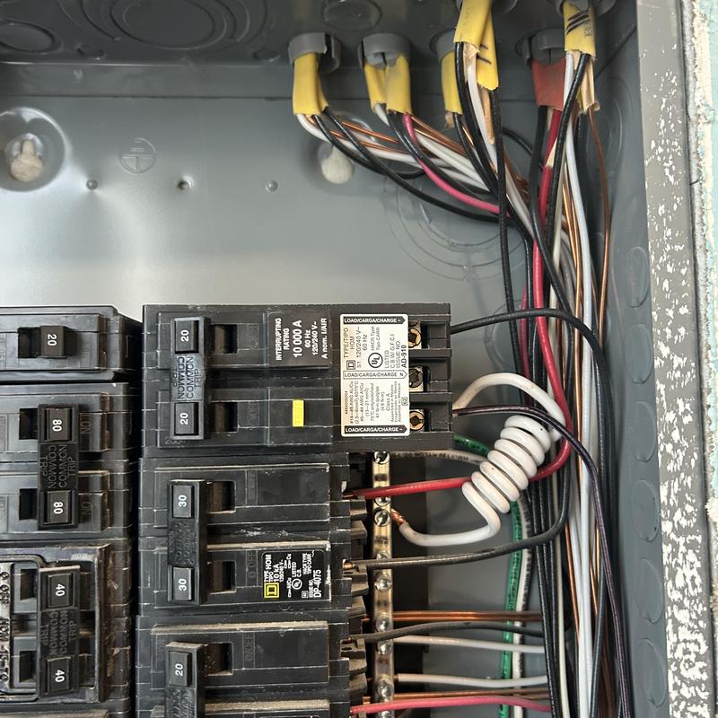 Whole home surge protector with GFCI breaker panel Whole home surge protector with GFCI breaker panel