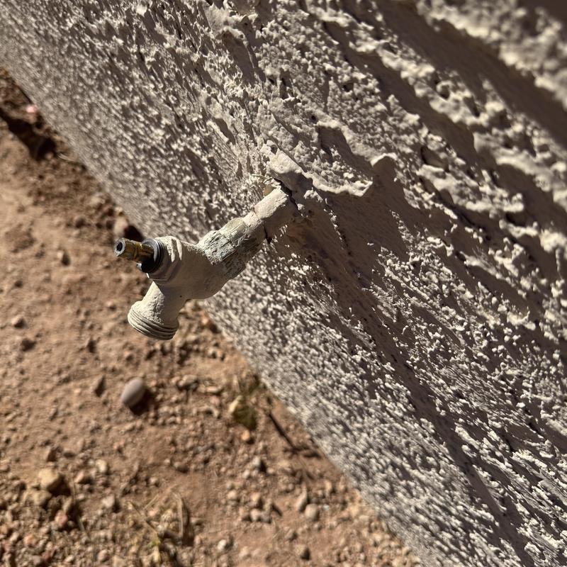House bib faucet broken on exterior wall in Goodyear AZ House bib faucet broken on exterior wall in Goodyear AZ